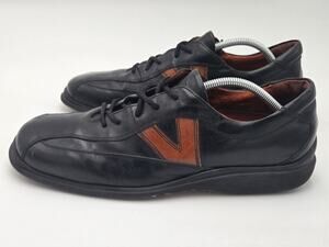 Johnston & Murphy Handcrafted Black Leather Oxford Dress Shoes Mens 11 M